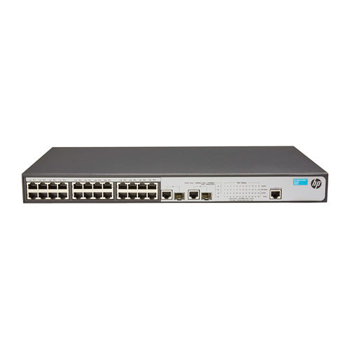 HP - JG539AR#ABG - Network Switch 24-Port PoE+ Layer 3 2-Port SFP