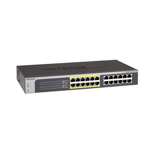 Netgear - JGS524PE-100PRS - Network Switch 24-Port Gigabit PoE+