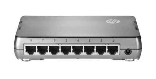 HP - JH408A#ACF - Network Switch 8-Port Gigabit Layer 2