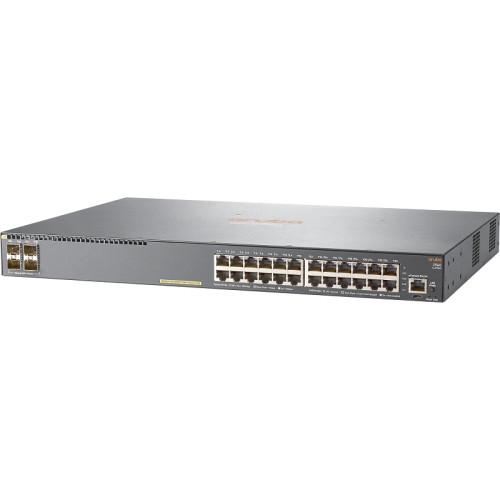 HP - JL356A#ABG - Network Switch 24-Port Gigabit PoE+ 4-Port SFP+