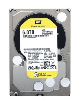 Western Digital - WD6001FSYZ-01SS7B1 - HDD 6TB 7200RPM SATA 6Gb 128MB 3.5"