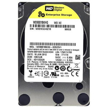 Western Digital - WD9001BKHG-A1 - HDD 900GB 10000RPM SAS 6Gb 2.5"