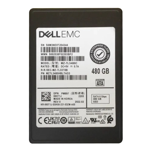 Samsung - MZ7L3480HBLTAD3 - SSD 480GB SATA 6Gb/s 2.5" TLC