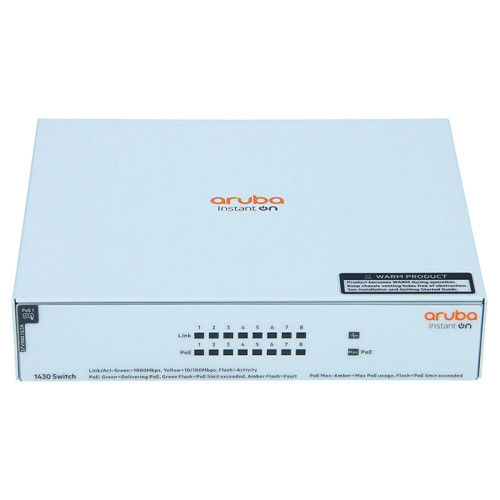 HP Aruba Instant On 1430 PoE Switch - R8R46A#ABA