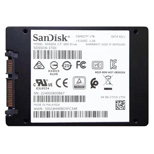 SanDisk - SDSSDA-1T00-G27 - SSD 1TB SATA 6Gb/s