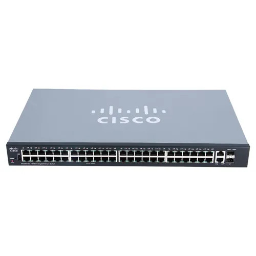 Cisco - SG250-50-K9-NA - Network Switch 50-Port RJ45 2-Port Mini-GBIC