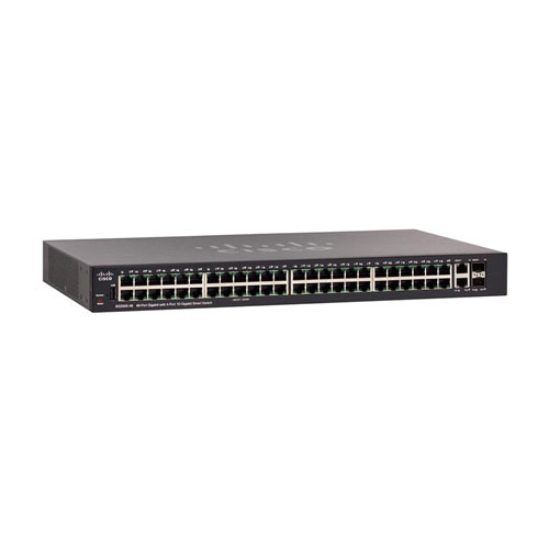 Cisco - SG250X-48-K9-NA - Network Switch 48-Port 2x 10GbE 2x SFP+