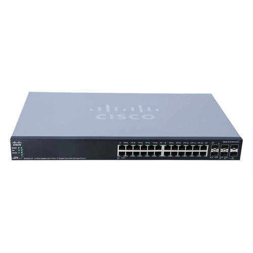 Cisco - SG500X-24-K9-NA - Network Switch 24-Port Layer 3 4-Port SFP+