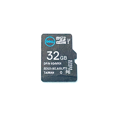 Dell G4VKH 32GB microSD Card SDHC/XC Class 10 for R740 Servers