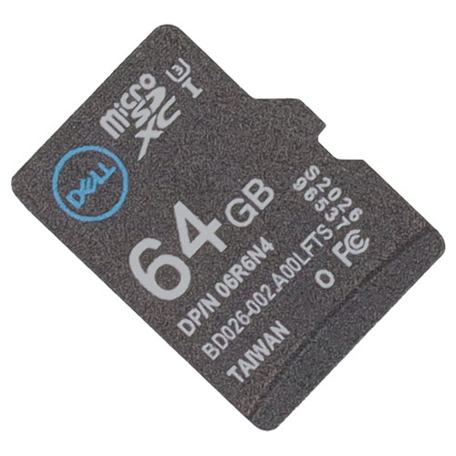 Dell 06R6N4 64GB Micro SDXC Card