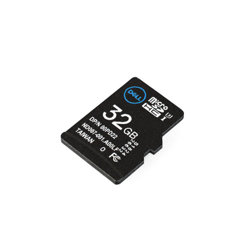 Dell 32GB MicroSD Class 10 memory card for servers - 00PD22