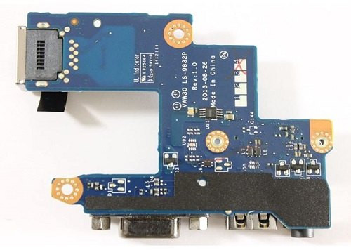 Dell Latitude E5440 Laptop USB Audio NIC VGA I/O Board 61WYK - Replacement part for enhanced connectivity