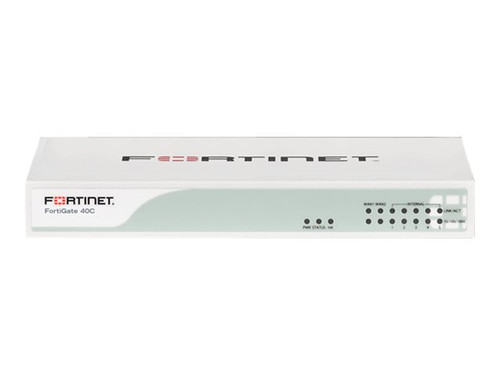 Fortinet FG-40C Dell Firewall Adapter for Network Security App - Compatible with Dell servers - Mounted in server rack