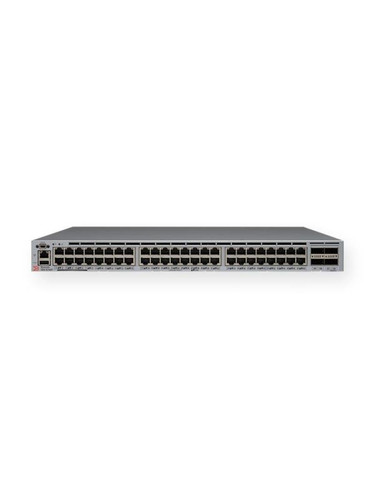 Brocade VDX 6740T-1G Layer 3 Managed Switch, 48 Ports, BR-VDX6740T-56-1G-F, for network infrastructure.
