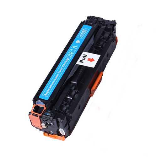 HP312A Cyan Toner Cartridge by HP, compatible with HP LaserJet printers, featuring high-yield cyan toner for vibrant prints.