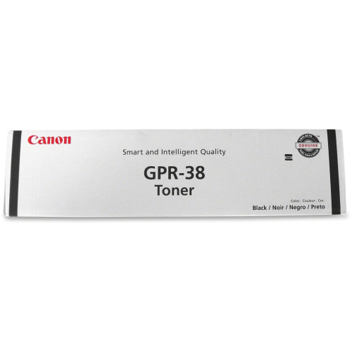 Canon GPR38 Black Toner Cartridge for Laser Printers, high-yield, compatible with Canon imageCLASS series.
