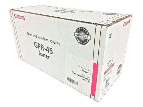 Canon GPR-45 Cyan Toner Cartridge for laser printers, vibrant color, high-yield, ideal for office printing needs.