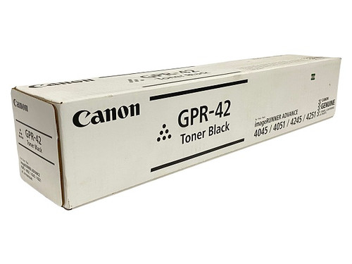 Canon GPR-42 Black Toner Cartridge, 4791B003AA, high-yield laser printer toner for Canon imageRUNNER series.