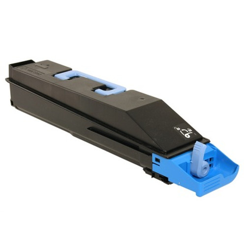 Copystar TK869C Cyan Toner Cartridge for 1T02JZCCS0, high-quality, vibrant color, ideal for office printing.