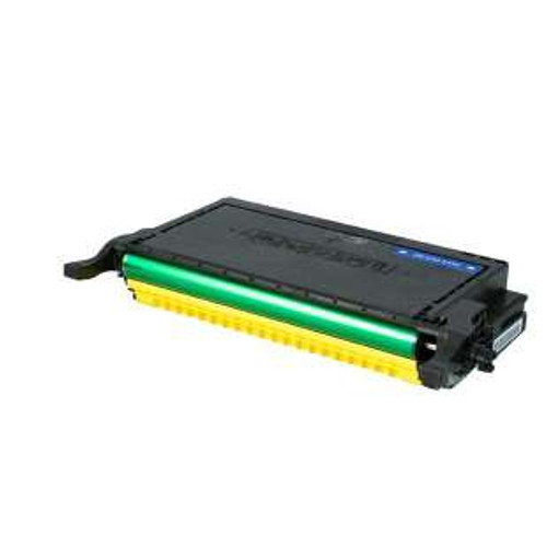 Dell Yellow Toner Cartridge 330-3790 for laser printers, vibrant color, easy install, ideal for high-quality printing.