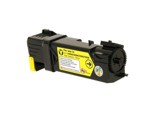 Dell TRD2150Y yellow toner cartridge for laser printers, high-quality color printing, ideal for office use.