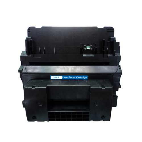 HP 90X Black Toner Cartridge for Laser Printers, high yield, reliable printing, ideal for office use.
