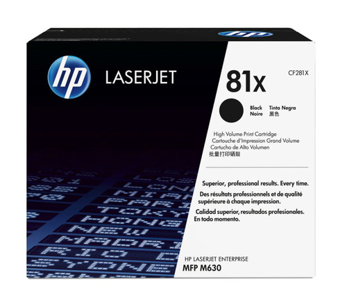 HP CF281X Black Print Cartridge