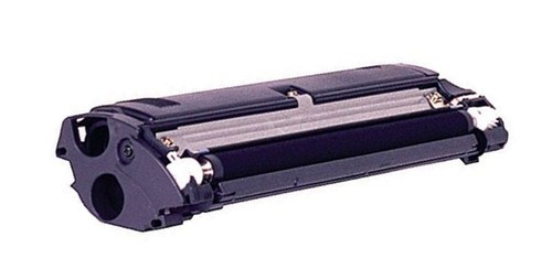 Konica Minolta 8937807 black toner cartridge, high-yield toner for compatible office printers, easy to install.