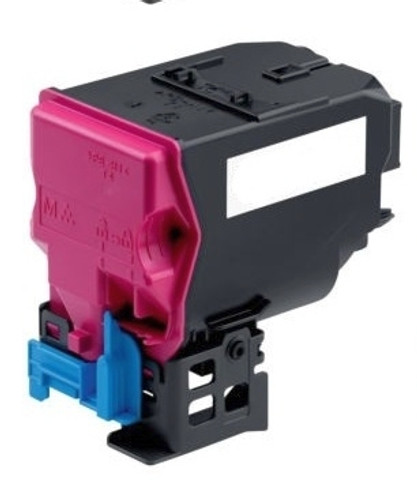 Magenta toner cartridge TNP-48M by Konica Minolta, compatible with Bizhub series, designed for high-quality color printing.