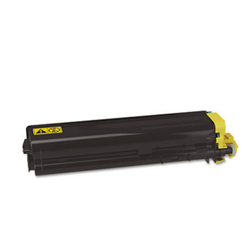 Kyocera TK512Y yellow toner cartridge for color printing, ideal for office use and high-quality document output.