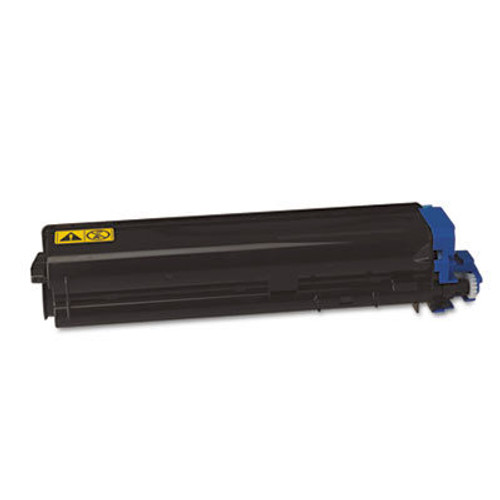 Kyocera TK-512C Cyan Toner Cartridge for color printing, suitable for Kyocera printers in office use.