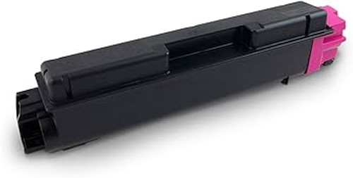 Kyocera TK5142M Magenta Toner Cartridge for Kyocera color laser printers, high-yield, compatible with select models.