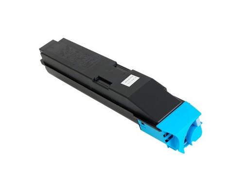 Kyocera TK-8507C Cyan Toner Cartridge for Kyocera printers, cyan color, high-yield, compatible with Kyocera printing models