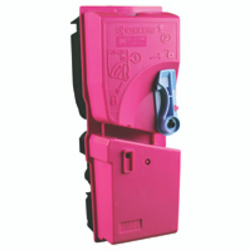 Kyocera Magenta Toner Cartridge 1T02FZBUS0 for Kyocera printers, high-yield magenta toner for vibrant color printing.