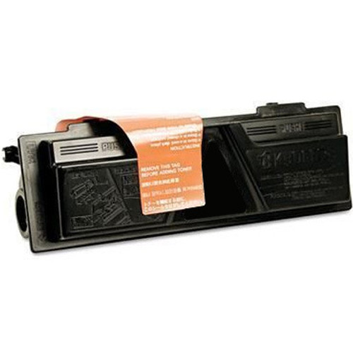 Kyocera 1T02G60US0 black toner cartridge for laser printers, high-yield, suitable for office printing needs.