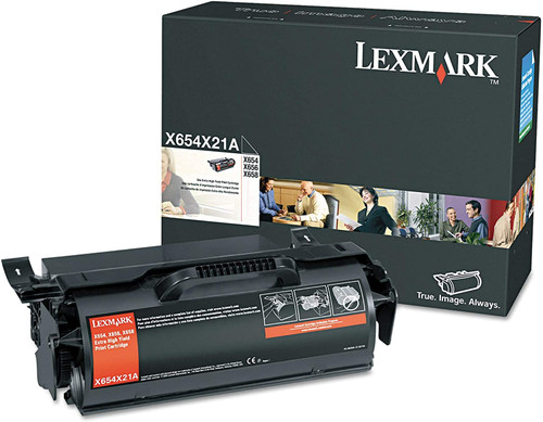 Lexmark X654X21A Extra High Yield Black Toner