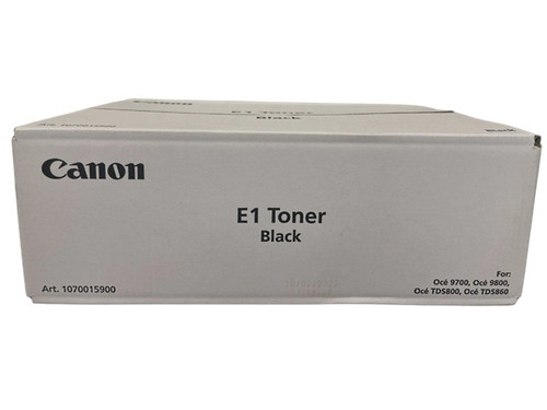 Océ - 1070015900 - Canon E1 Black Toner