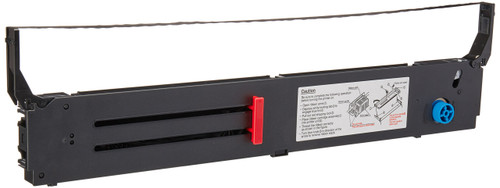 Okidata Printer Ribbon Cartridge Black, durable ink, compatible with OKI printers, ideal for high-quality black printing.