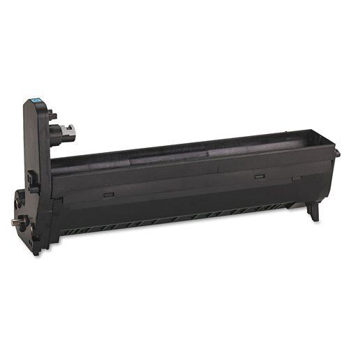 Okidata Black Image Drum 46507304, high-yield toner cartridge for compatible laser printers, delivers sharp black prints.