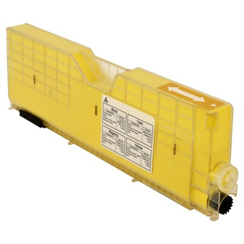Ricoh Yellow Toner Cartridge 400841 for laser printers, high-yield, compatible with Ricoh office printers, easy to install.