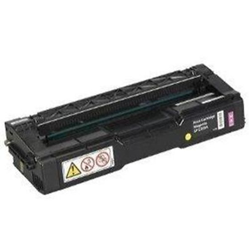 Ricoh SPC220A Black Toner Drum Cartridge for Laser Printers, high-yield, compatible with Ricoh laser printer models.