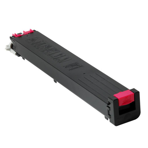 Sharp MX-51NT-MA magenta toner cartridge for printers, high-quality color printing, ideal for office use.