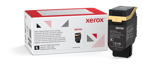 Xerox 6R4831 black high-capacity toner cartridge for laser printers, durable toner, compatible with Xerox printers.