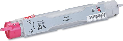 Xerox Phaser 6300/6350 Magenta Toner, high-yield cartridge for vibrant color printing in office and professional use.