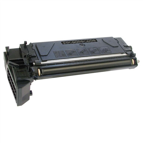 Xerox 106T1047 black toner cartridge for high-volume laser printers, compatible with Xerox workgroup printers.