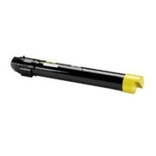 Yellow toner cartridge by Xerox, model 006R01514, compatible with Xerox printers, designed for high-quality color printing.