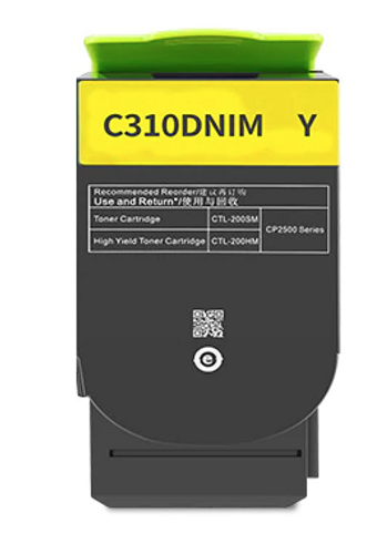 Xerox 006R04367 Yellow High Capacity Toner Cartridge for Color Laser Printers, vibrant color, high yield, easy to install.