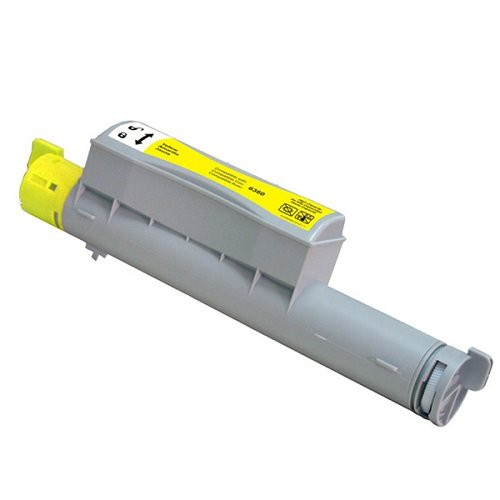 Xerox 106R01220 Yellow High Capacity Toner Cartridge for laser printers, durable yellow toner for vibrant print quality