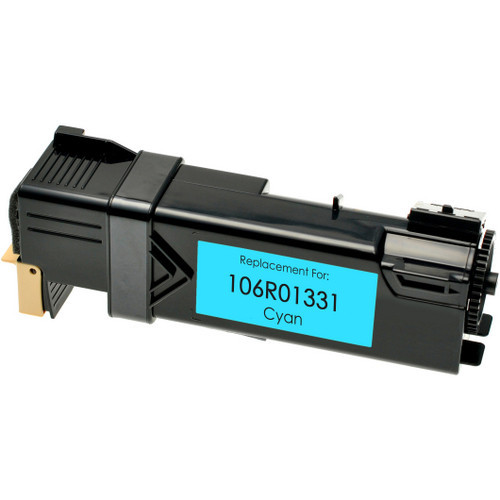Xerox 106R01331 Cyan Toner Cartridge for laser printers, vibrant color, easy install, ideal for office printing.