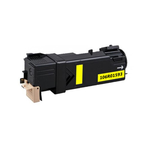 Xerox Phaser 6500 Yellow High Capacity Toner Cartridge for color laser printers, high-yield, easy to install.